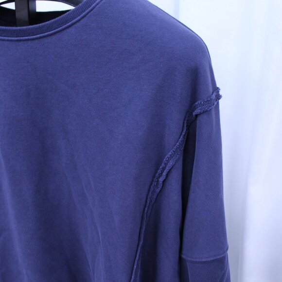 Classic Navy Women's Sweatshirt - Picture 5 of 11